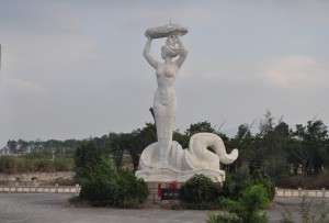 Shekou Mermaid Sculpture in Shenzhen