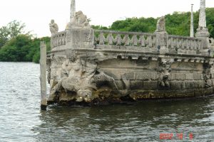 Villa Vizcaya Stone Barge