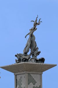 Mermaid Cellist Sculpture at Soter Point