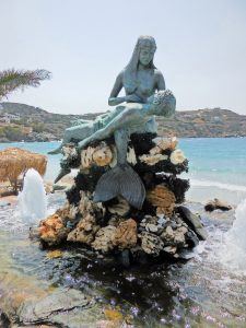 Mermaid and Fisherman on Syros
