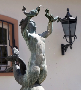Mainz Mermaid sculpture