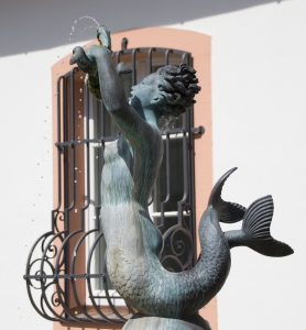 Mermaid Statue in Mainz