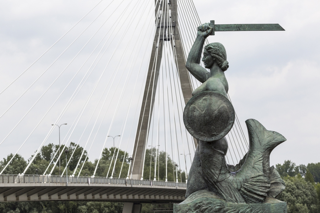 Syrenka, the Famous Mermaid of Warsaw