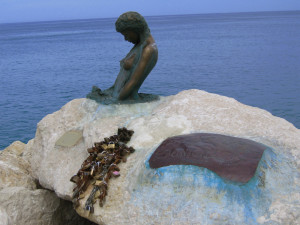 Penelope of Senigallia mermaid statue